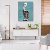 Pelican Perch II By Studio Arts Canvas Art Print