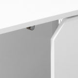 Pellebant TV Stand TV Console Entertainment Center with Storage Cabinet - 55.1 in W * 15.7 in D * 24 in H
