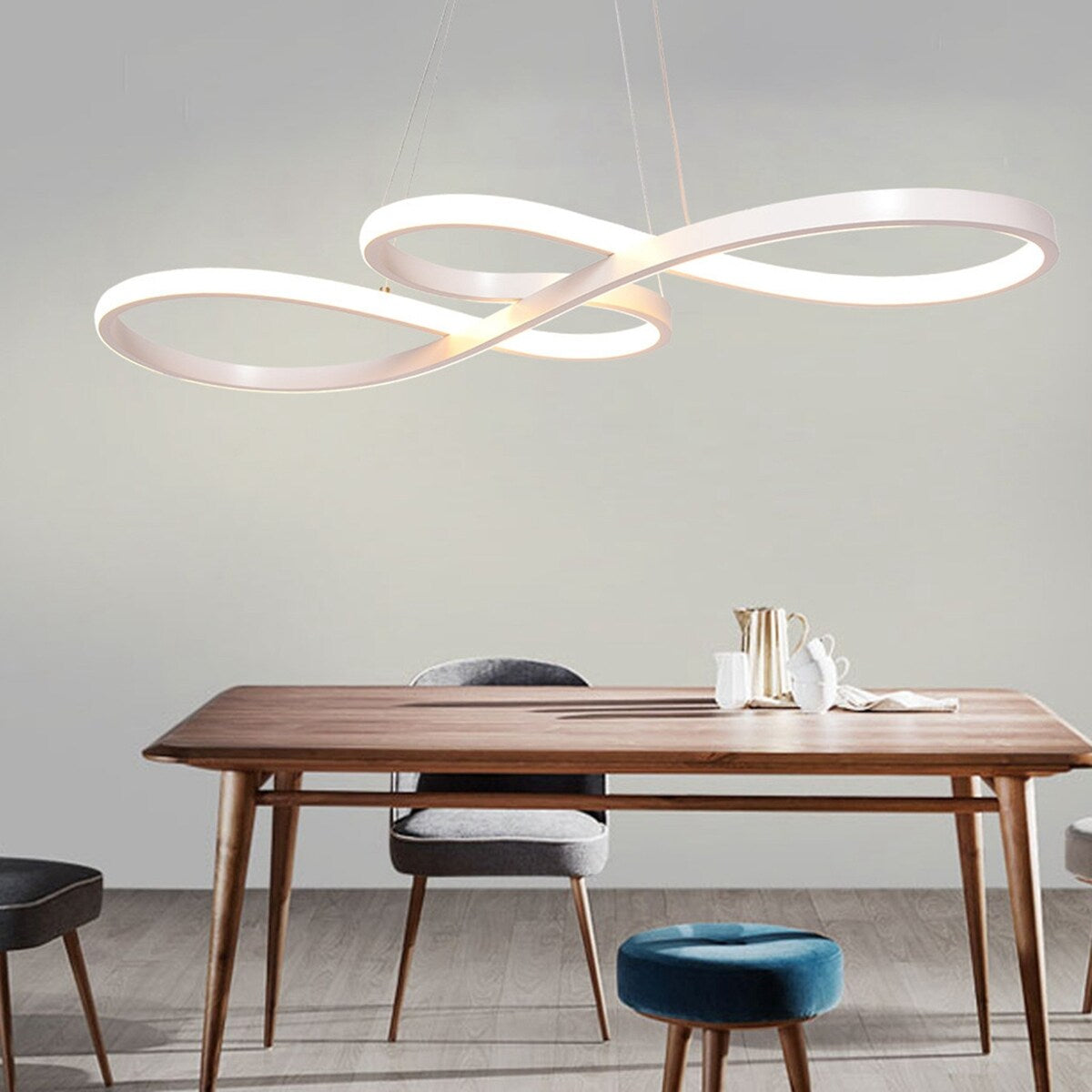 Pendant Light Dimmable Ceiling Hanging Lamp Modern Chandeliers Deco