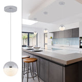 Pendant Light with Dimmable LED,applicable to garden, Garden, garden and other lighting decoration(set of 3)