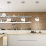 Pendant Light with Dimmable LED,applicable to garden, Garden, garden and other lighting decoration(set of 3)