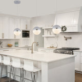 Pendant Light with Dimmable LED,applicable to garden, Garden, garden and other lighting decoration(set of 3)