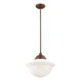 Millennium Lighting Neo-Industrial 1 Light Pendant Fixture in Multiple Finishes