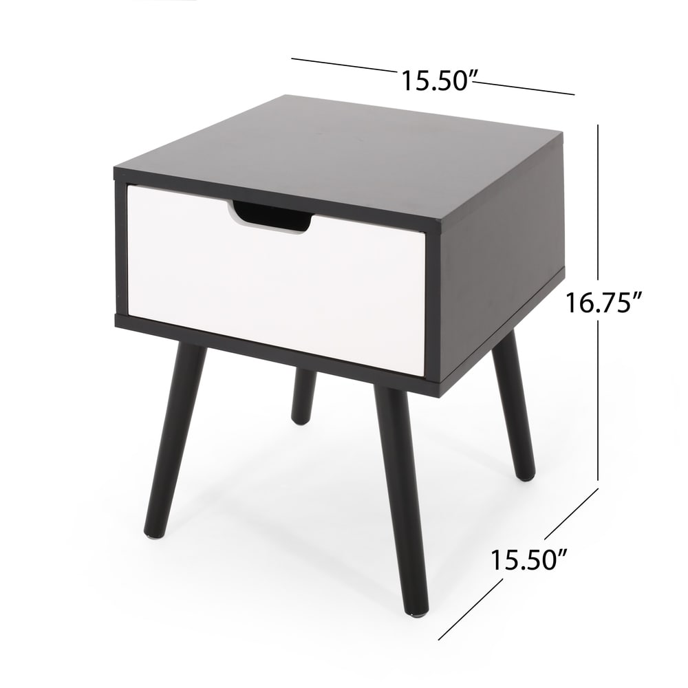 Penway Contemporary End Table by Christopher Knight Home - 15.50" W x 15.50" D x 16.75" H