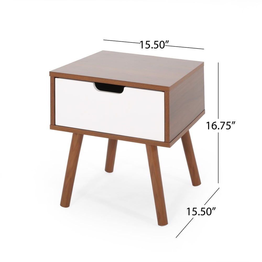 Penway Contemporary End Table by Christopher Knight Home - 15.50" W x 15.50" D x 16.75" H