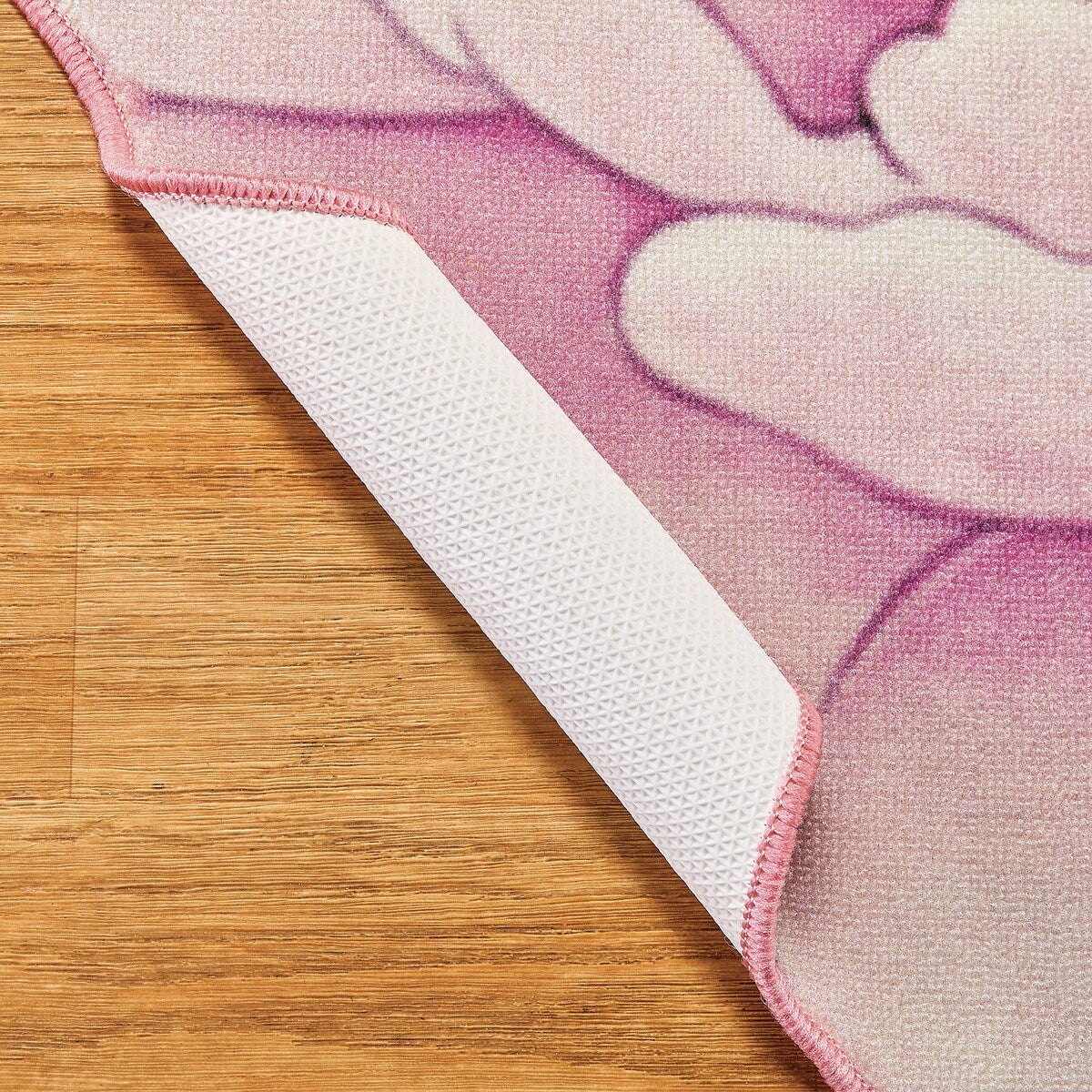 Blooming Peony Shaped Skid-Resistant Rug