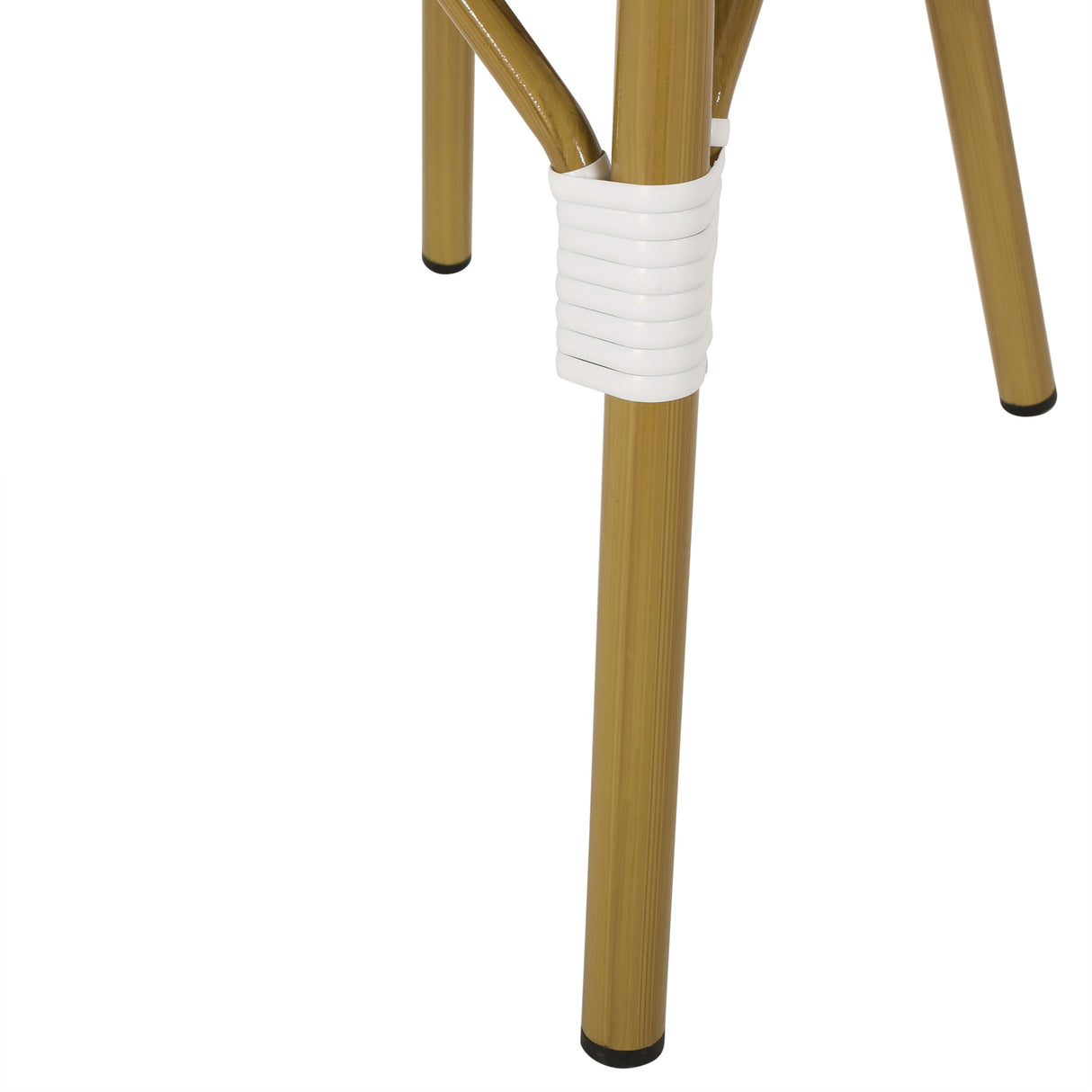 Pepple Outdoor Acacia Wood and Wicker Dining Set by Christopher Knight Home
