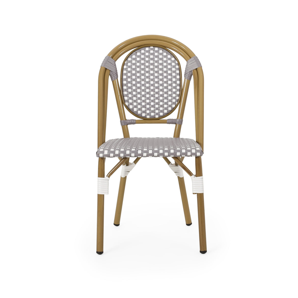 Pepple Outdoor Acacia Wood and Wicker Dining Set by Christopher Knight Home