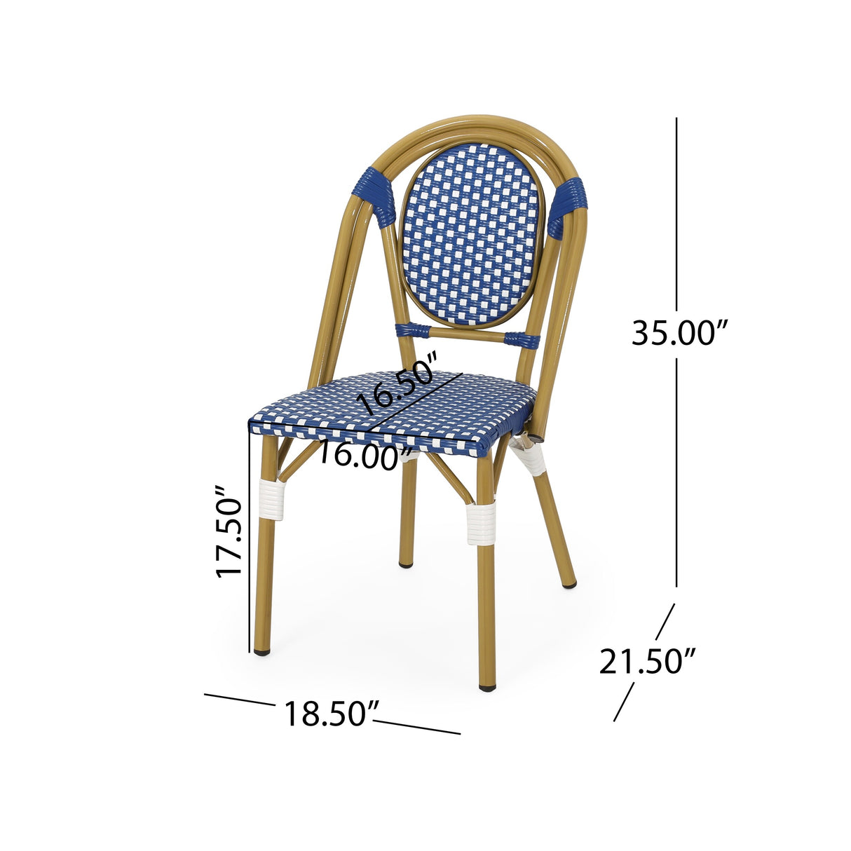 Pepple Outdoor Acacia Wood and Wicker Dining Set by Christopher Knight Home