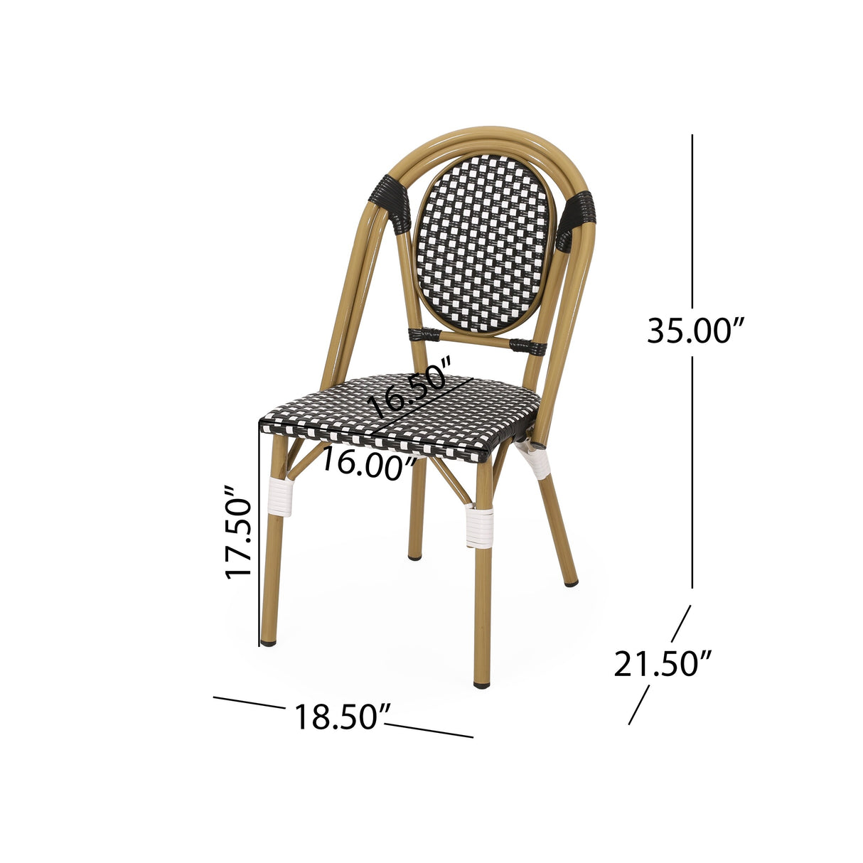 Pepple Outdoor Acacia Wood and Wicker Dining Set by Christopher Knight Home