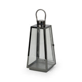 Peregrine Modern Stainless Steel Lantern Set by Christopher Knight Home