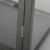 Peregrine Modern Stainless Steel Lantern Set by Christopher Knight Home