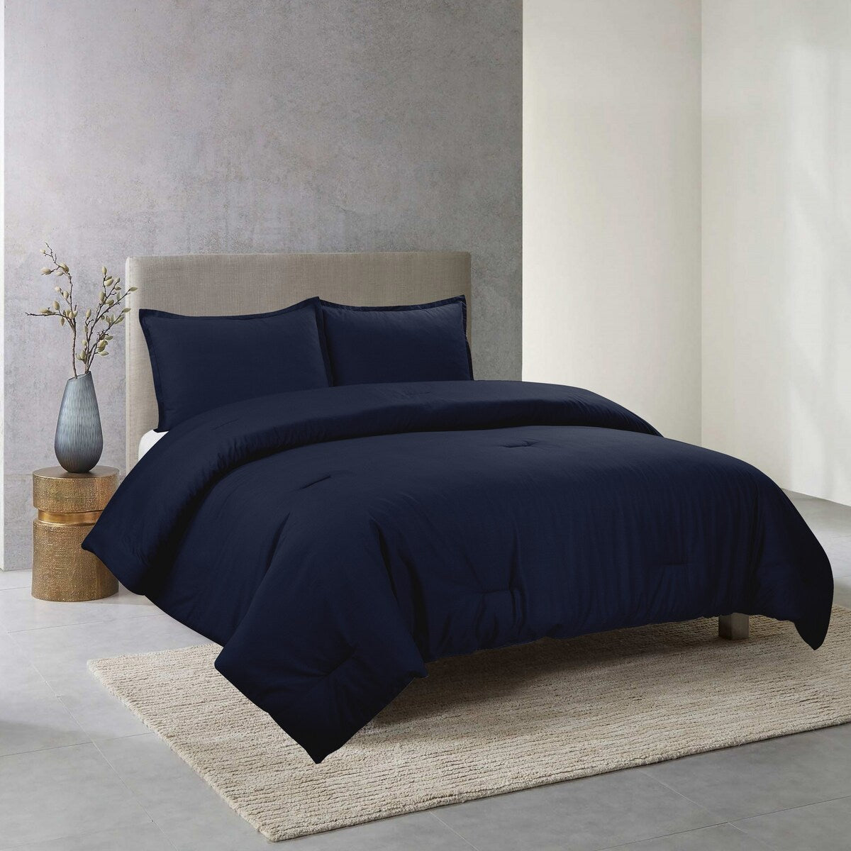 Perfectly Cotton Solid Color Comforter Sets