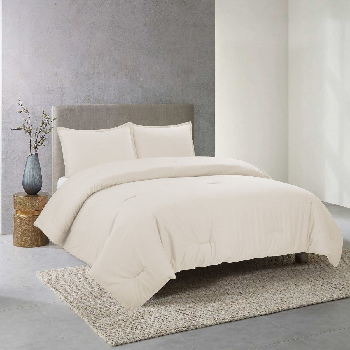 Perfectly Cotton Solid Color Comforter Sets