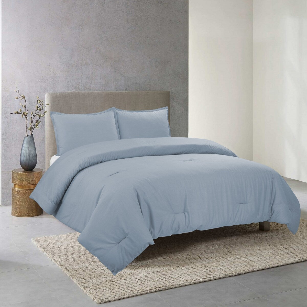 Perfectly Cotton Solid Color Comforter Sets