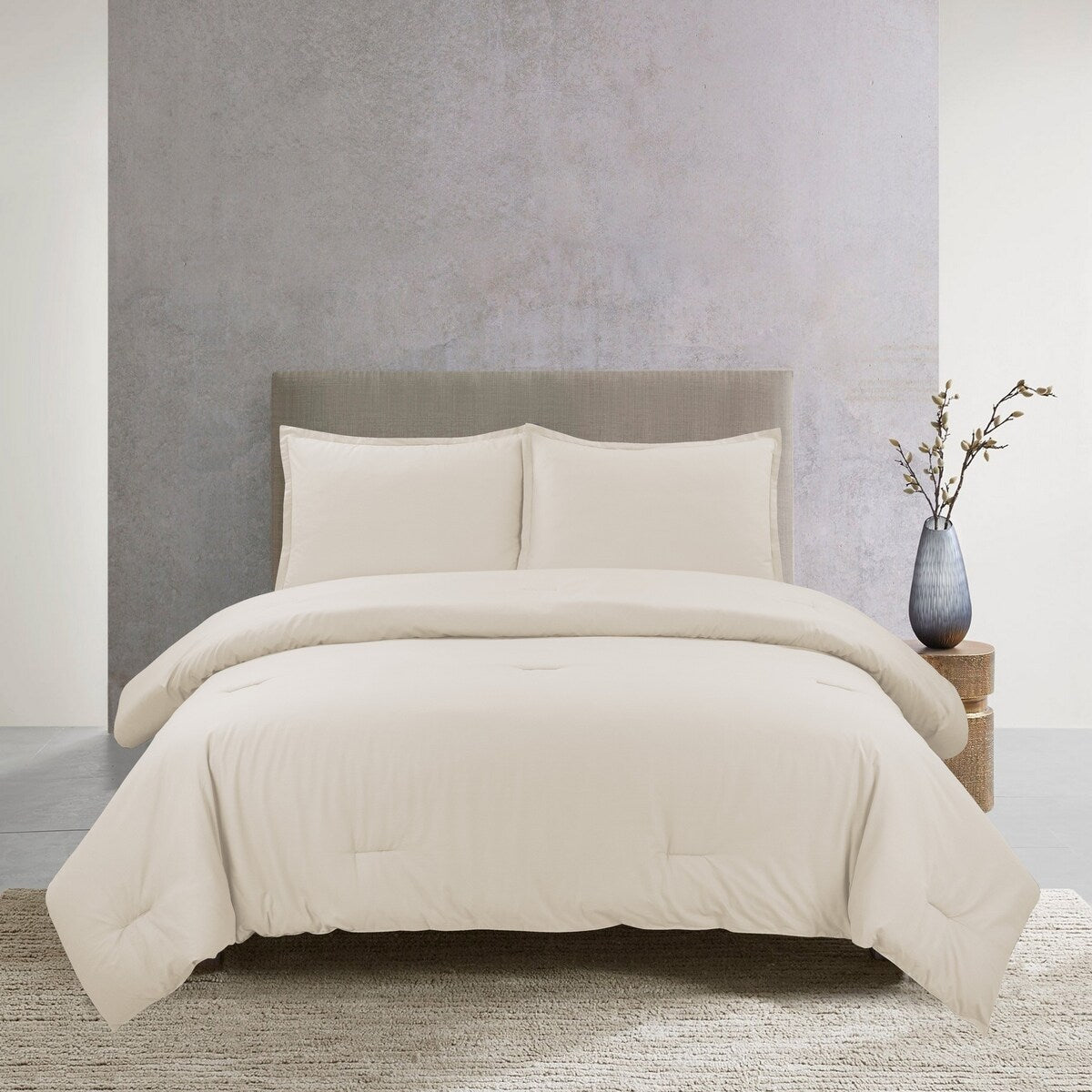 Perfectly Cotton Solid Color Comforter Sets