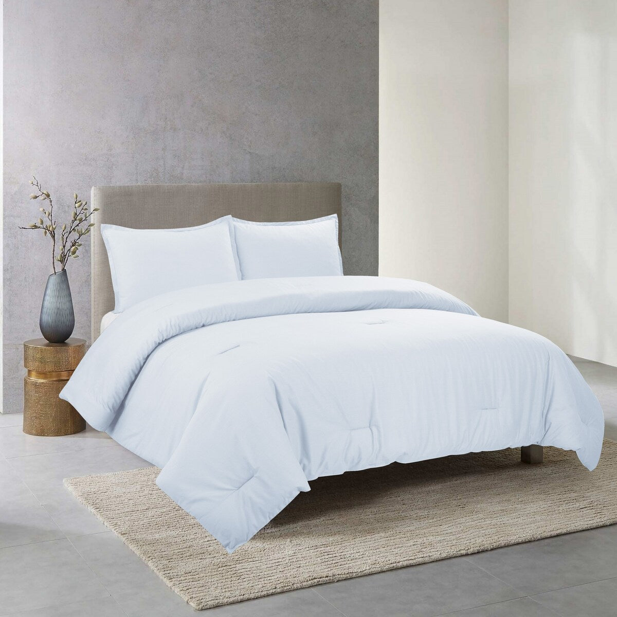 Perfectly Cotton Solid Color Comforter Sets