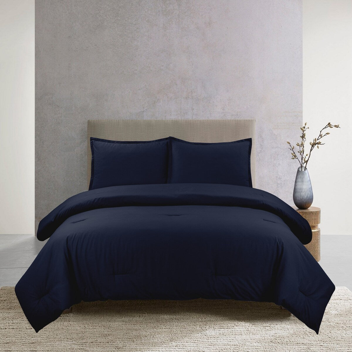Perfectly Cotton Solid Color Comforter Sets