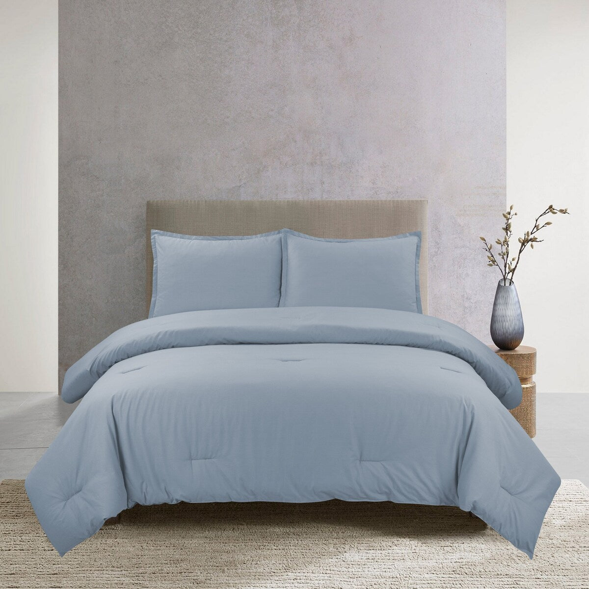 Perfectly Cotton Solid Color Comforter Sets