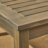 Perla Acacia Outdoor 5-seat Sectional Set by Christopher Knight Home