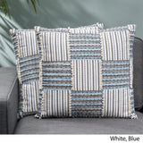 Perrotta Boho Handcrafted Fabric Pillow Cover by Christopher Knight Home