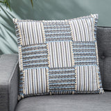 Perrotta Boho Handcrafted Fabric Pillow Cover by Christopher Knight Home