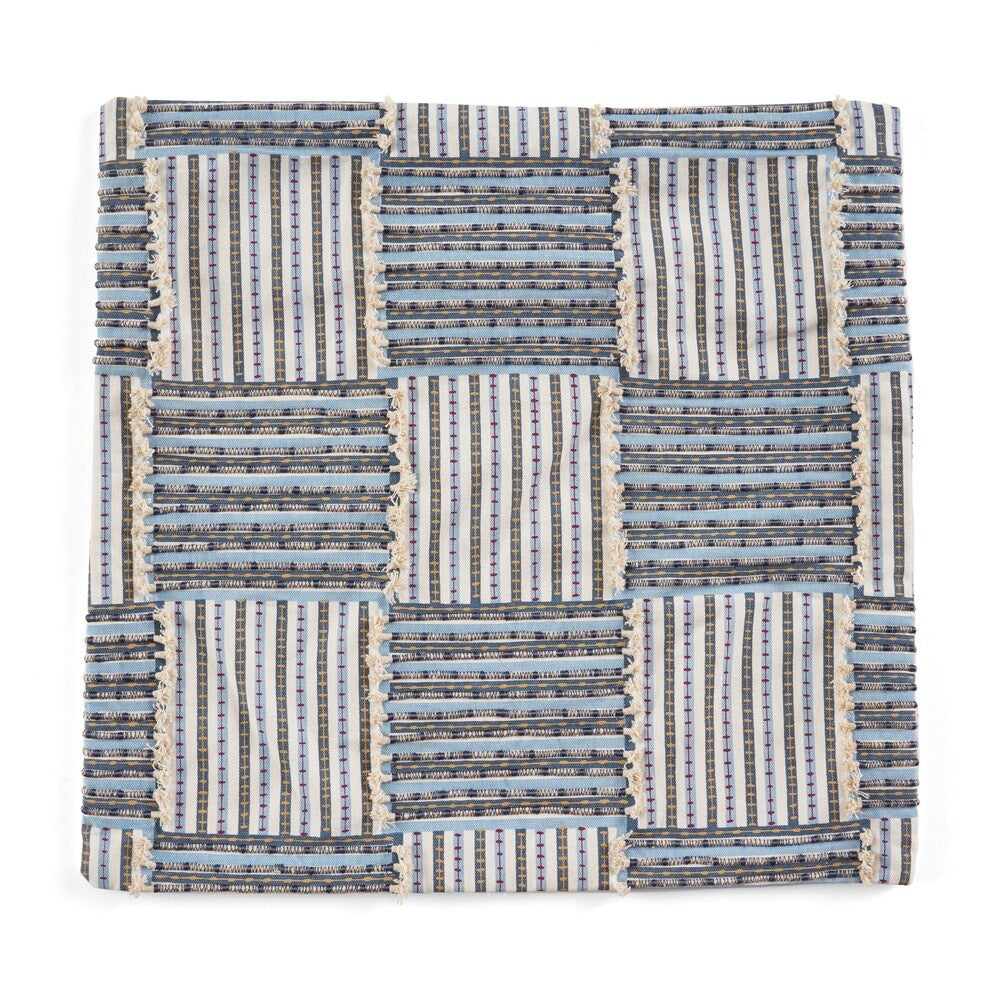 Perrotta Boho Handcrafted Fabric Pillow Cover by Christopher Knight Home