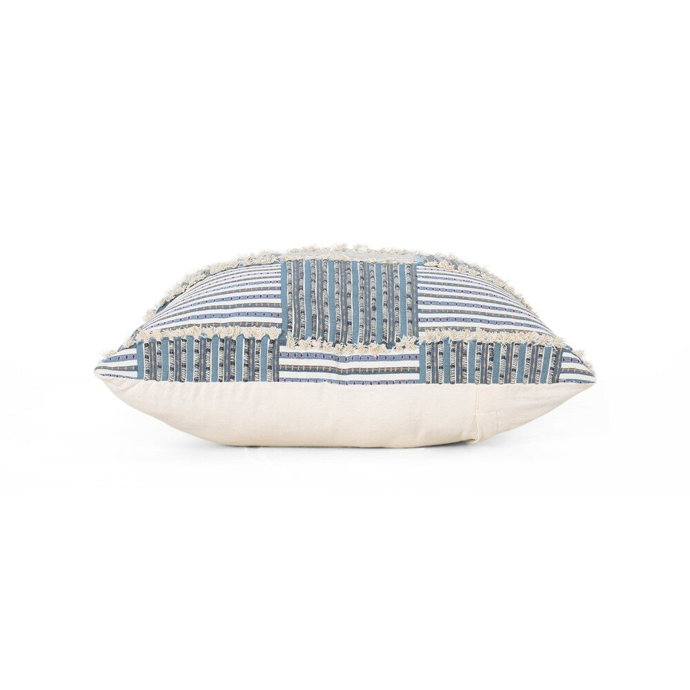 Perrotta Boho Handcrafted Fabric Pillow Cover by Christopher Knight Home