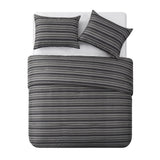 Perry Ellis Portfolio Berit Grey Stripe Comforter Set