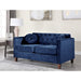 Persaud velvet Kitts Classic Chesterfield Loveseat and Chair Set