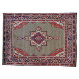 Persian Hamadan Camel Hair Wool Hand Knotted Oriental Rug