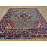 Persian Hamadan Camel Hair Wool Hand Knotted Oriental Rug