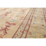 Hand Knotted Peshawar Wool Persian Oriental Area Rug (8'2"x10'6") - 8'2" x 10'6"