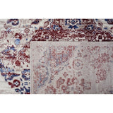 Persian Rugs 4620 Pearl Distressed 8x11 Area Rug - 8' x 11'