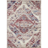 Persian Rugs 4620 Pearl Distressed 8x11 Area Rug - 8' x 11'