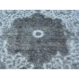 Persian Tabriz Barjasta Overdyed Handmade Oriental Rug