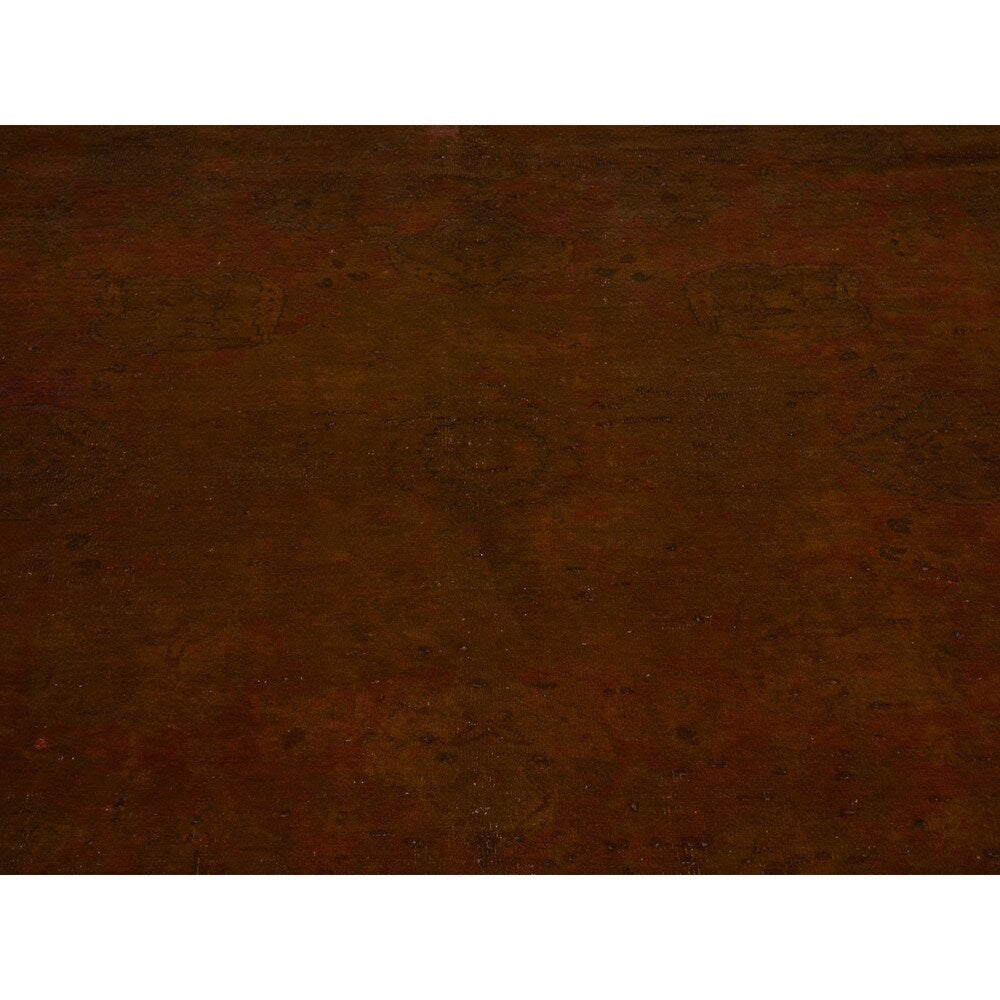 Persian Tabriz Hand-knotted Oriental Rug 100-percent Wool Rug (9'10 x 13'1)