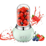 Personal Blender for Shakes & Smoothie with 14 OZ High Boron Glass Container To Go 400ml Small Portable Electric Juicer Mixers