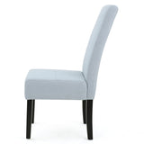 Pertica Fabric Dining Chairs (Set of 2) by Christopher Knight Home - 17.75" L x 25.50" W x 39.75" H