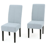 Pertica Fabric Dining Chairs (Set of 2) by Christopher Knight Home - 17.75" L x 25.50" W x 39.75" H