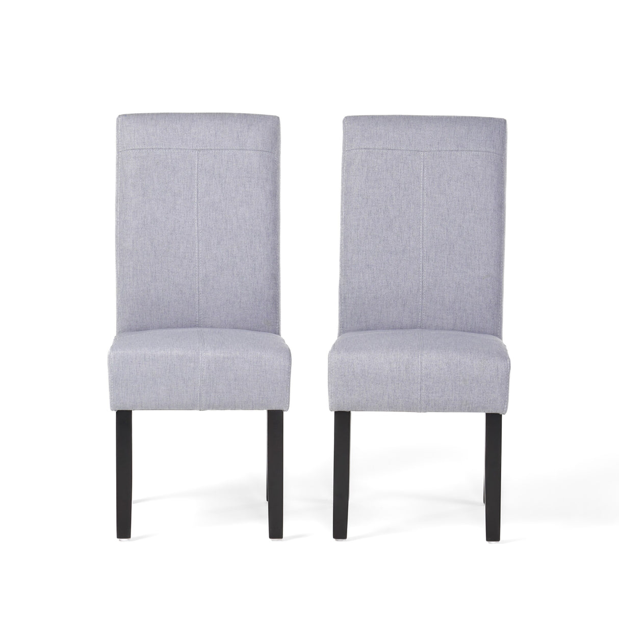 Pertica Fabric Dining Chairs (Set of 2) by Christopher Knight Home - 17.75" L x 25.50" W x 39.75" H