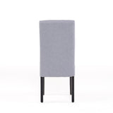 Pertica Fabric Dining Chairs (Set of 2) by Christopher Knight Home - 17.75" L x 25.50" W x 39.75" H