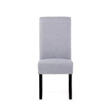Pertica Fabric Dining Chairs (Set of 2) by Christopher Knight Home - 17.75" L x 25.50" W x 39.75" H