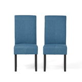 Pertica Fabric Dining Chairs (Set of 2) by Christopher Knight Home - 17.75" L x 25.50" W x 39.75" H