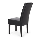Pertica Patterned Upholstered Dining Chairs (Set of 4) by Christopher Knight Home