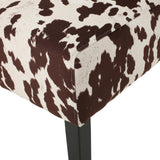 Pertica Patterned Upholstered Dining Chairs (Set of 4) by Christopher Knight Home