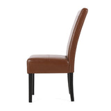 Pertica Upholstered T-Stitch Dining Chairs (Set of 2) by Christopher Knight Home