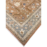 Noori Rug Peshawar Aziza Lt. Brown/Lt. Grey Rug - 7'11 x 9'5