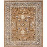 Noori Rug Peshawar Aziza Lt. Brown/Lt. Grey Rug - 7'11 x 9'5