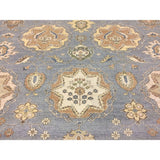 Peshawar Balzhan Grey/Gold Rug (11'10 x 15'8) - 11'10 x 15'8